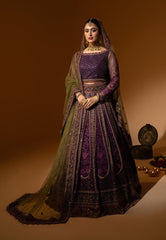 Hem-Stitch Luxury Unstitched Wedding Collection - Rani-05