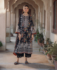 Baroque - Xenia Formals Embroidered Lawn Suit Unstitched 3 Piece ZE24S 638- TABANI - Summer Collection
