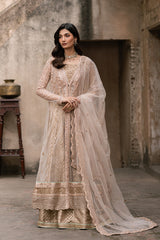 Luxe by Azure Embroidered Chiffon Suit Unstitched 3 Piece AZU24L Ethereal Majesty - Formal Collection-