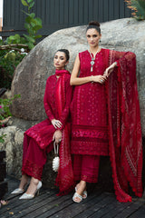 Saira Rizwan Embroidered Lawn Suits Unstitched Lawn SR24L2 D-02 Sophia - Summer Collection--