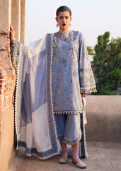 Nirmal by Hussain Rehar Embroidered Lawn Suits Unstitched 3 Piece HRR25NL Fira - Summer Collection