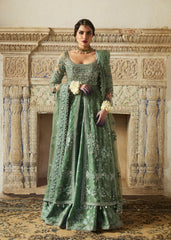Hussain Rehar Embroidered Organza Suit Unstitched 3 Piece HRR24F Parag - Formal Collection