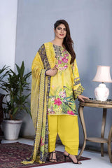DAPHNE - SALWA DIGITAL PRINTED & EMBROIDERED KARANDI - 006