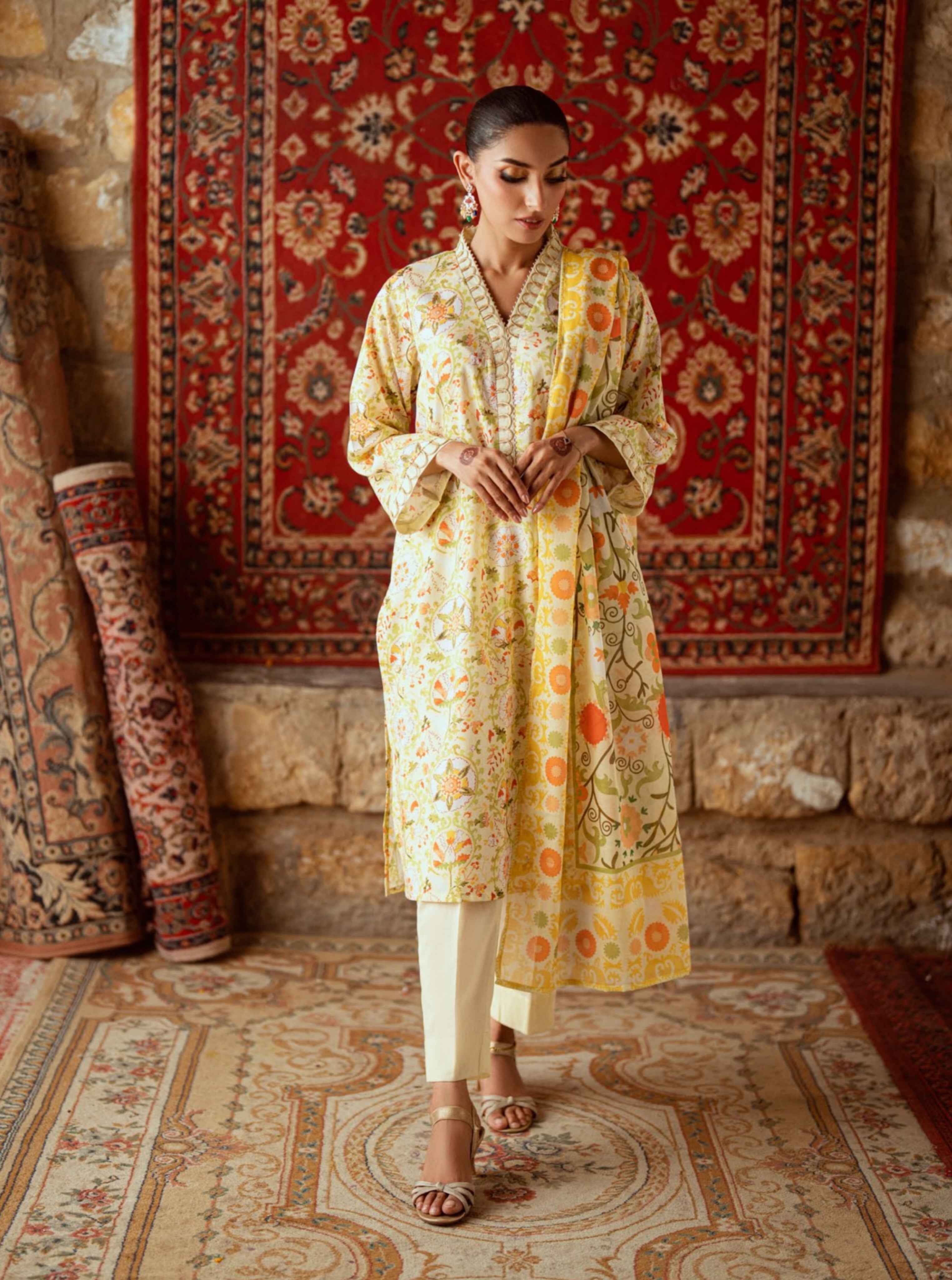 Gulahmed - Rim Jhim - Luxury Prints Collection'25 – SD-52083
