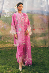 Sana Safinaz Luxury Embroidered Lawn Suits Unstitched 3 Piece SS25MH D-5A - Summer Collection