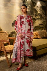 M Basics by Maria B Printed Khaddar Suits Unstitched 3 Piece MB24MB D-03 A – Winter Collection