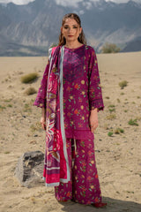 M Basics by Maria B Printed Khaddar Suits Unstitched 3 Piece MB24MB D-05 A - Winter Collection