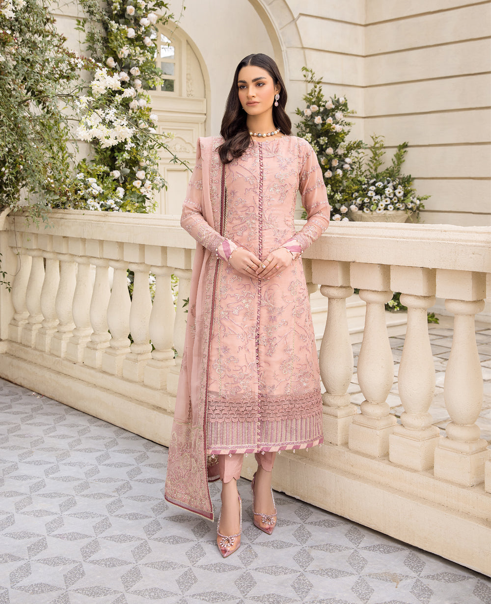 BQ-Xenia Luxury Embroidered Chiffon - FARYAL