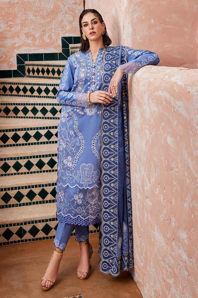 Mushq - Moroccan Dream Embroidered Suits Unstitched 3 Piece MQ23MD MNW-02 Latifah - Winter Collection