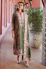 Mushq - Moroccan Dream Embroidered Suits Unstitched 3 Piece MQ23MD MNW-08 Nahla - Winter Collection