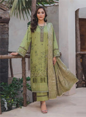 Mahrosh by Celts Embroidered Dhanak Suit Unstitched 3 Piece MBC25 -04 – Winter Collection