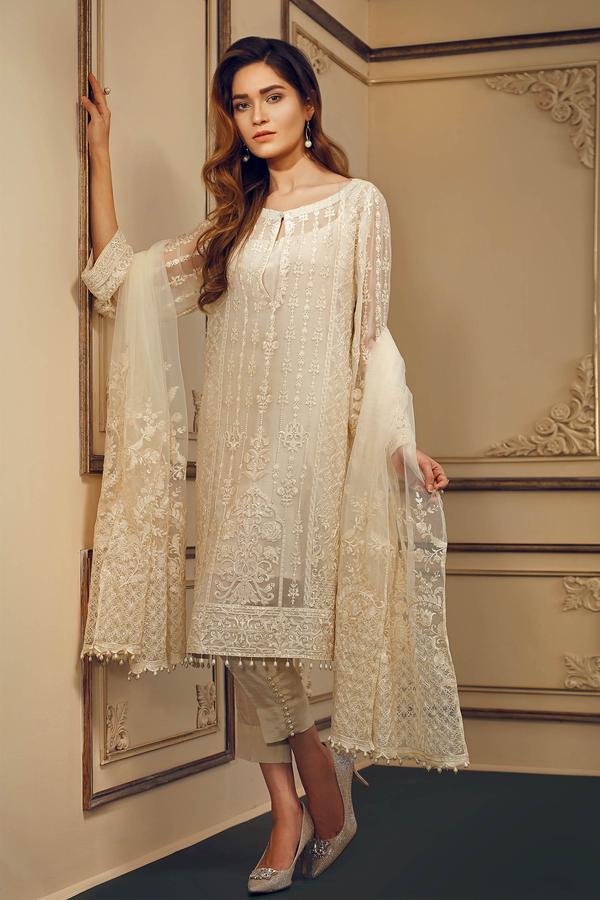Baroque Chantelle - Pearl Lusture (White)