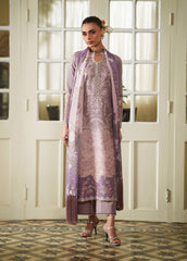 Heritage Dore by Bin Ilyas Unstitched Embroidered Lawn 3 Piece Suit BI26UHD 17-7B - Summer Collection