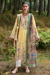Zaha By Khadijah Shah Embroidered Lawn Suits Unstitched 3 Piece ZL25NL D-12 A Zuri - Summer Collection