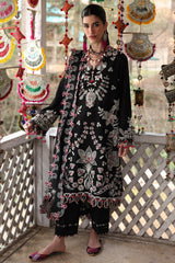 Zaha By Khadijah Shah Embroidered Lawn Suits Unstitched 3 Piece ZL25NL D-05 B Aabroo - Summer Collection
