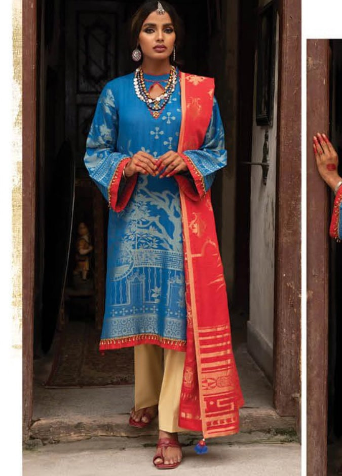 Sapphire - Mastani Jacquard Edition - Noor