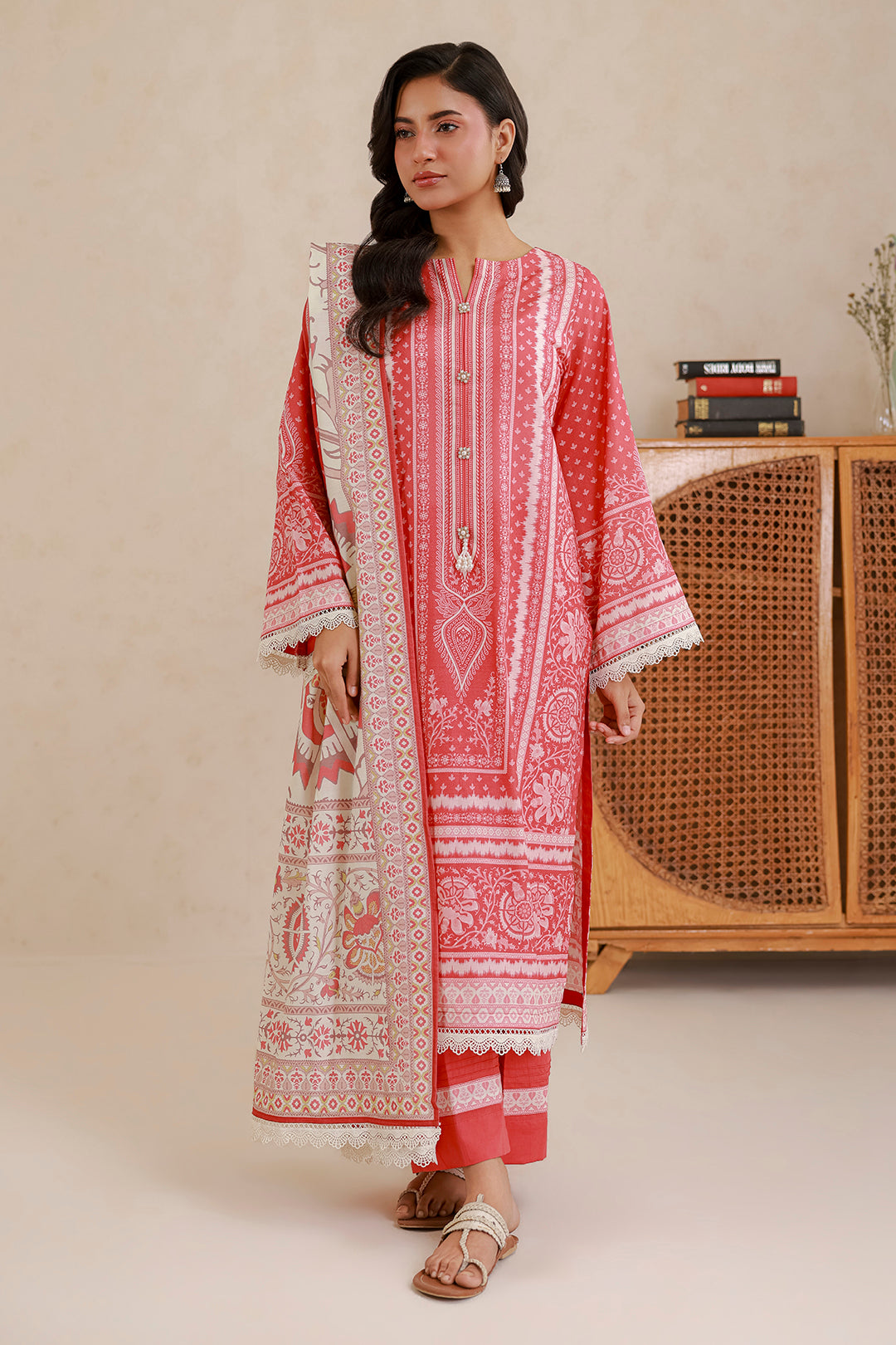 Zellbury Luxury Digital Prints 3Pc Unstitched Collection'26 - ZLP30823 - Summer Collection