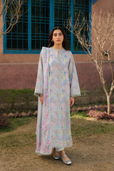 Ayzel by Afrozeh Embroidered Lawn Suits Unstitched 3 Piece D-04 Vivezza - Core Collection