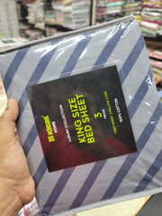 Gulahmed Luxury King Size Bedsheet (100% Pure Cotton) - GLB-22
