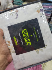 Gulahmed Luxury King Size Bedsheet (100% Pure Cotton) - GLB-10