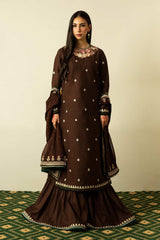 Zara Shahjahan Luxury Lawn Eid - ZEL23-D4