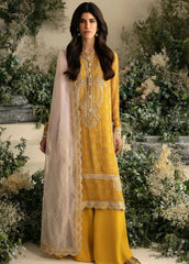 Nureh - Amaya Embroidered Chiffon Suit Unstitched 4 Piece NU24A AM-05 - Formals Collection