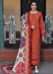 Nureh Embroidered Chikankari Khaddar Suit Unstitched 4 Piece Suit NU24CW NE-116 - Winter Collection