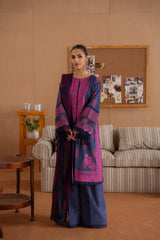 Saira Rizwan Embroidered Lawn Suits Unstitched 3 Piece Elara-B - Summer Collection