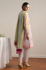 Coco by Zara Shahjahan Unstitched Printed Lawn 3 Piece Suit CZS26ULV NAMI-5B – Summer Collection
