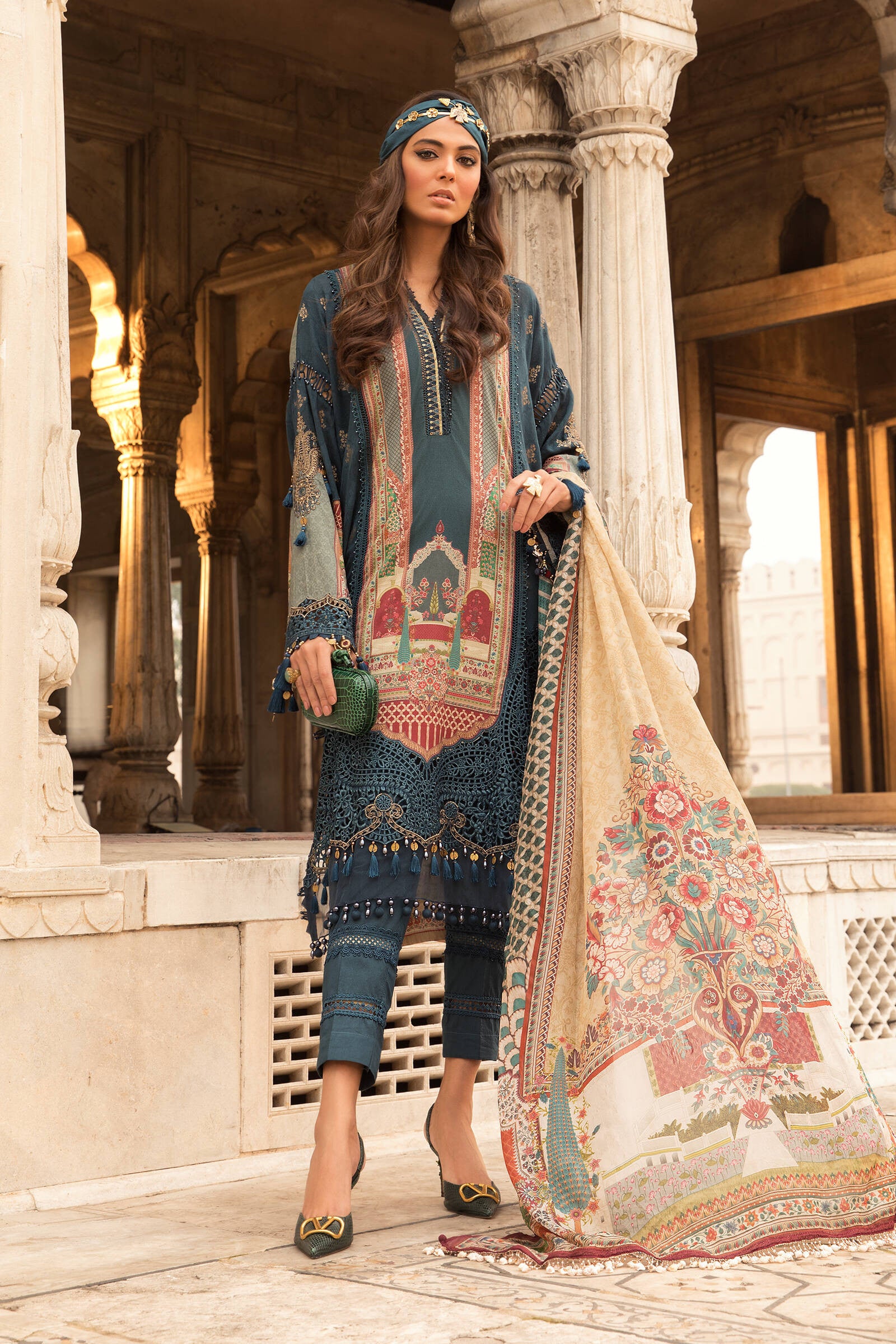 Maria.B (میں تیری آن) Unstitched Lawn D-13-A
