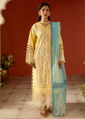 Dastan-e-Noor by Parishay Embroidered Lawn Suit Unstitched 3 Piece PR25DN DSC-11 - Summer Collection-