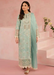 Floral Charm by Afrozeh Embroidered Lawn Suits Unstitched 3 Piece AF25FC D-02 Leonora - Summer Collection
