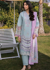 Rang Rasiya - Florence Embroidered Lawn Suit Unstitched 3 Piece RR25F D-13 Alizeh - Summer Collection