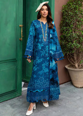 Nureh Embroidered Slub Suit Unstitched 3 Piece NU24GW NSG-161 - Winter Collection