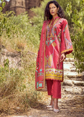 Gul Ahmed Embroidered Khaddar Suits Unstitched 3 Piece GA21WK K-12024 - Winter Collection
