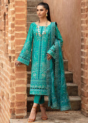Gulaal Embroidered Lawn Suits Unstitched 3 Piece GL24LL D-08 Ciana - Summer Collection
