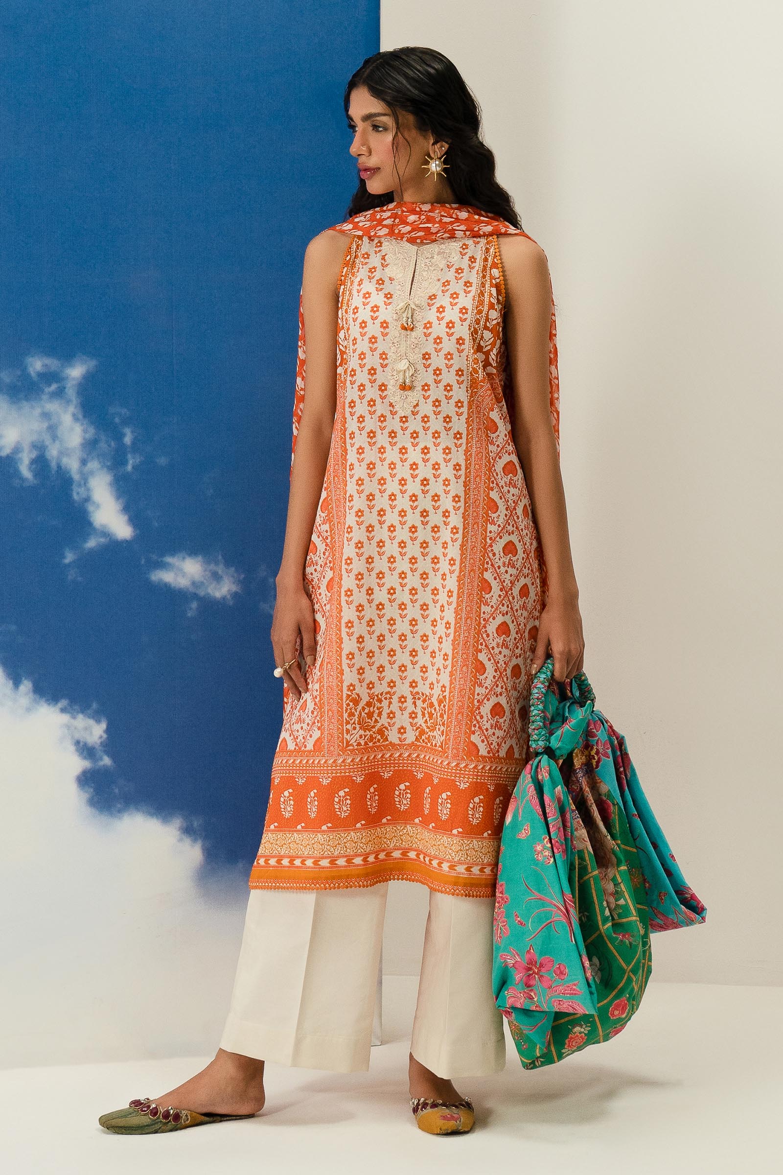 Sana Safinaz Luxury Mahay Collection - H242-003B-2I