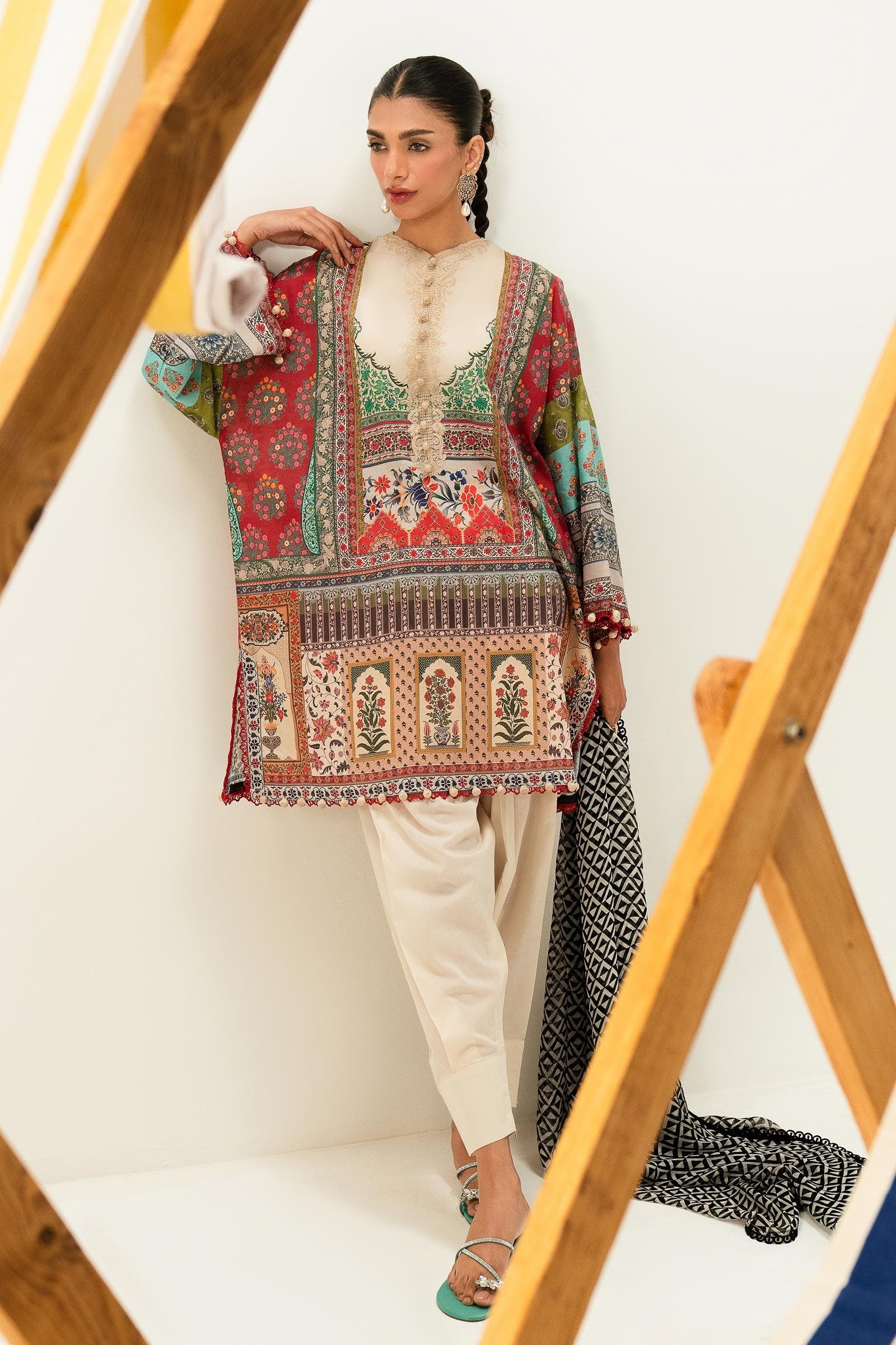 Sana Safinaz Luxury Mahay Collection - H242-013A-2I
