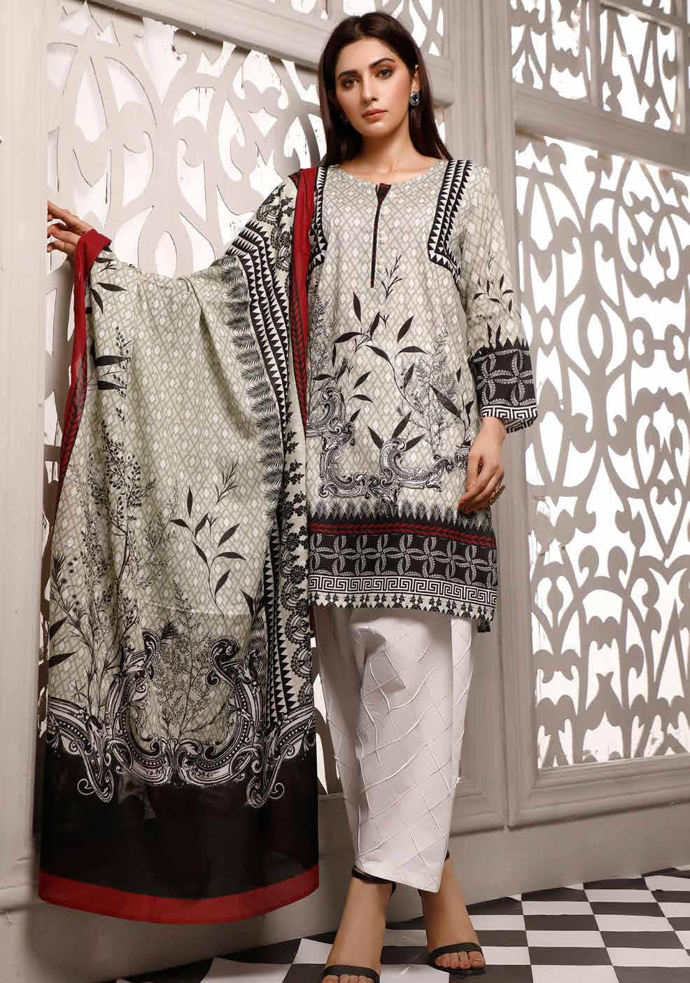 ZAVIYA BLACK & WHITE PRINTS - 15