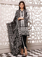 ZAVIYA BLACK & WHITE PRINTS - 06