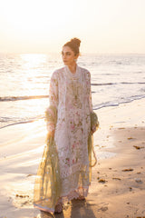 Saira Rizwan Embroidered Lawn Suits Unstitched 3 Piece SR24LL Akoya - Luxury Collection