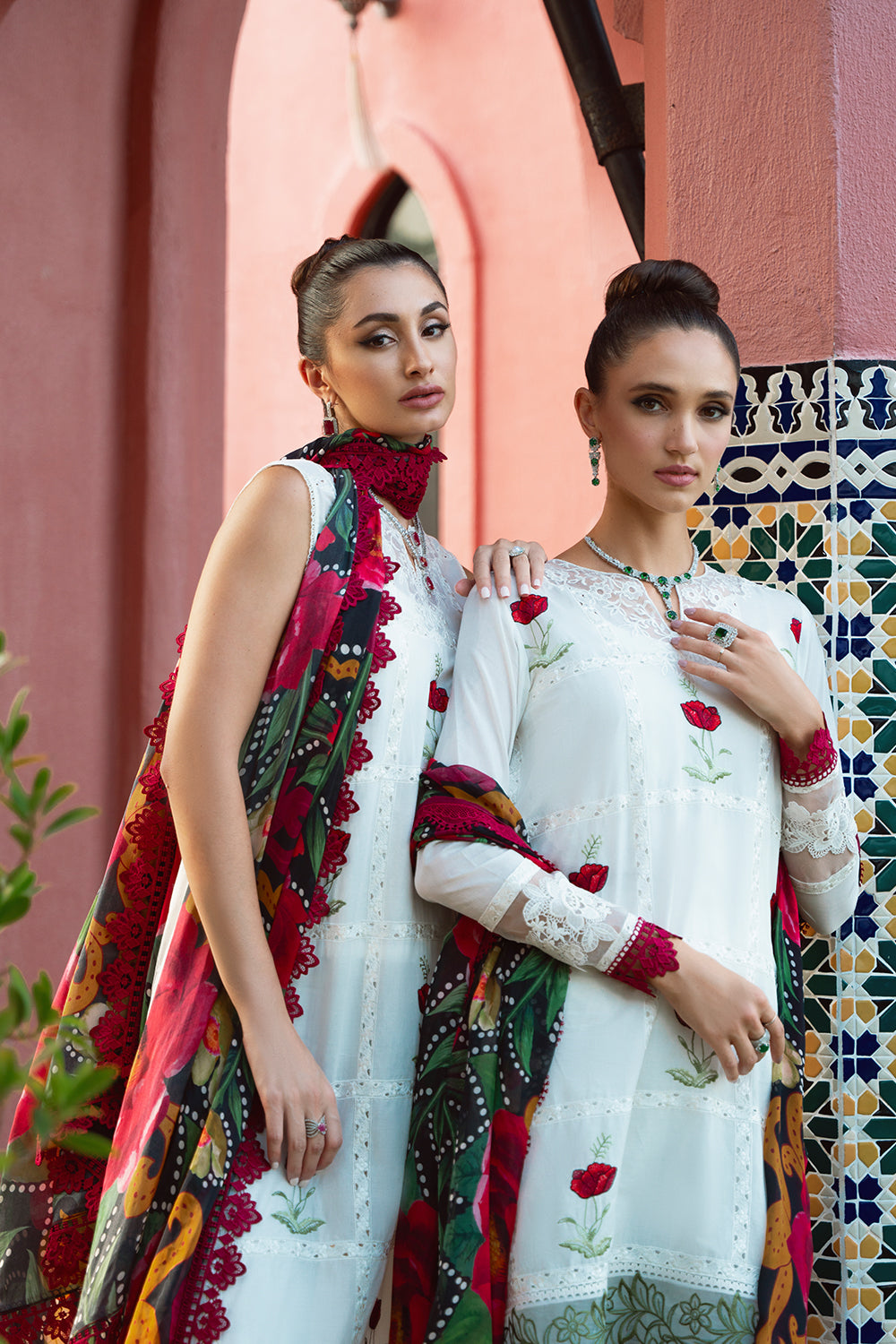 Saira Rizwan Embroidered Lawn Suits Unstitched Lawn SR24L2 D-03 Aira - Summer Collection