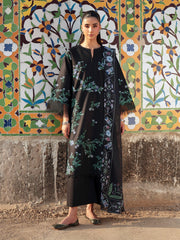 Deyar - Rumi Luxury Unstitched Embroidered Lawn 3 Piece Suit - Laila – Summer Collection