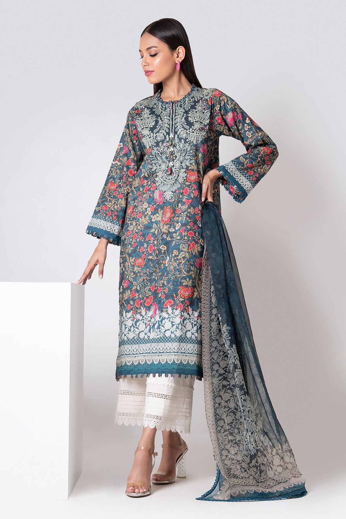 Khaadi Luxury Spring Summer Collection – LLA22343B-2PC