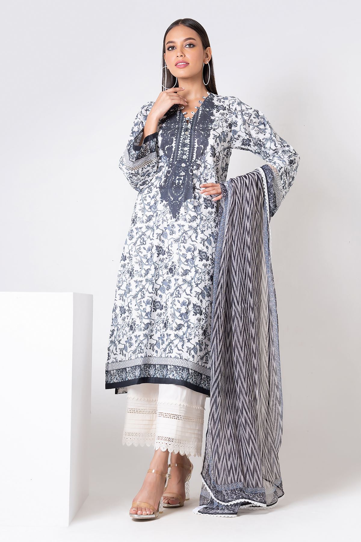 Khaadi Luxury Spring Summer Collection – LLA22345A-2PC
