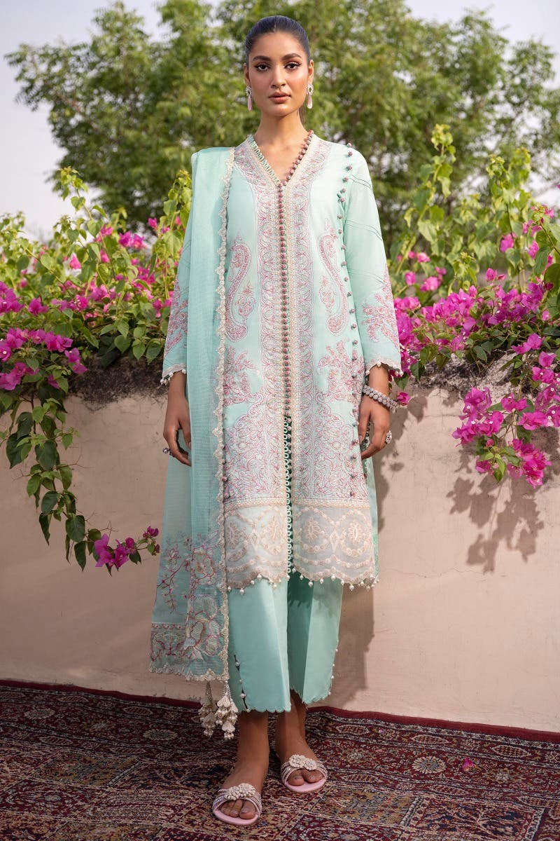Sana Safinaz Luxury Muzlin Lawn Embroidered - M232-018B-CX