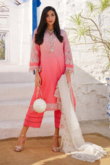 Sana Safinaz Luxury Muzlin Embroidered Lawn - 17A
