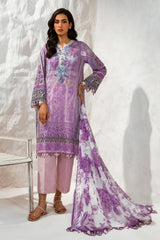 Sana Safinaz Luxury Muzlin Lawn Embroidered - M242-006B-CI
