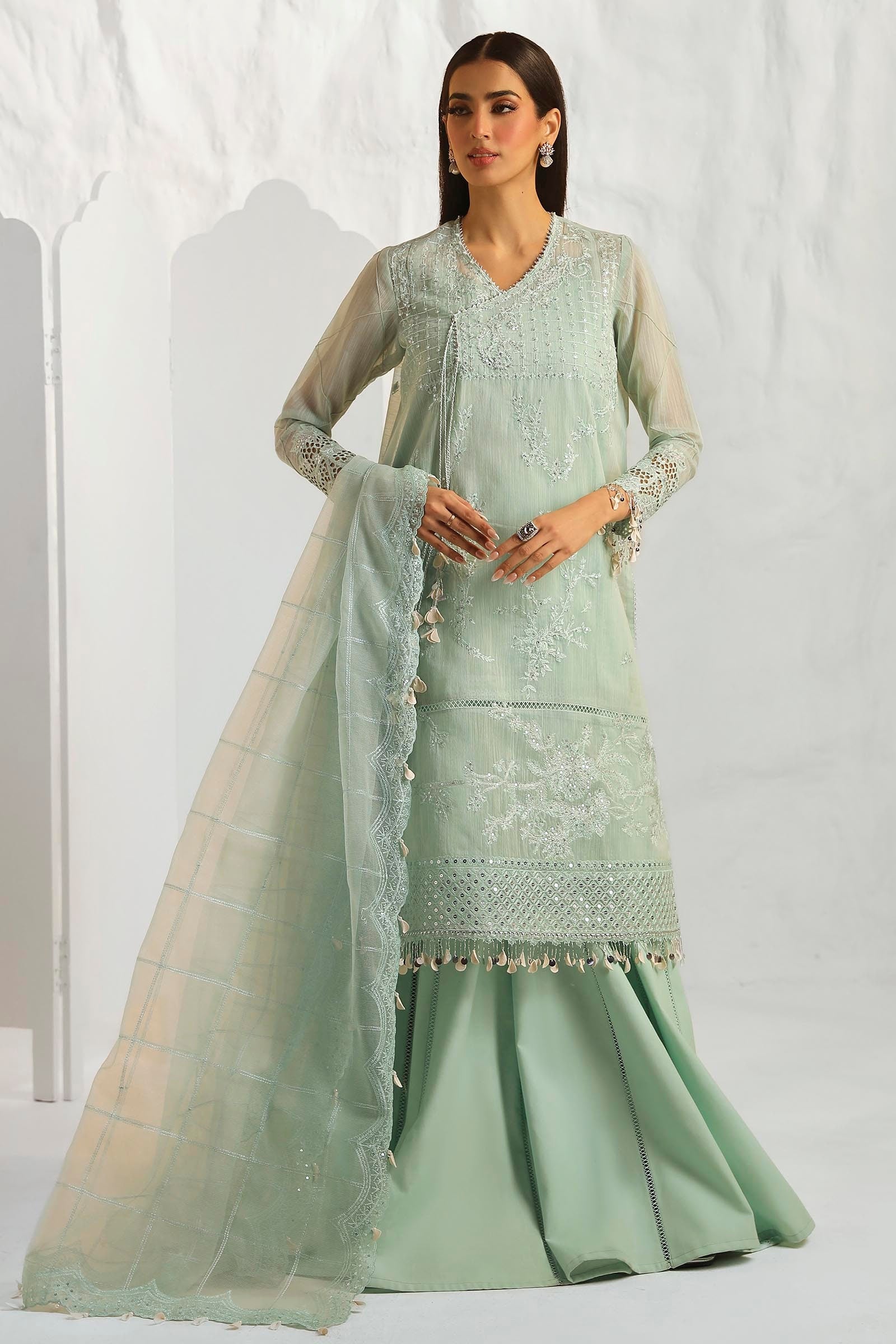 Sana Safinaz Luxury Muzlin Lawn Embroidered - M242-020B-CV