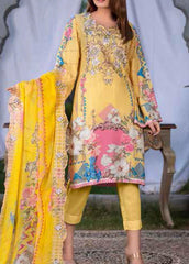Maria by Zebaish Embroidered Karandi Unstitched 3 Piece Suit - 03
